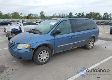2007 Chrysler Town & Country Touring из США, поврежденный, VIN 2A4GP54L07R231468
